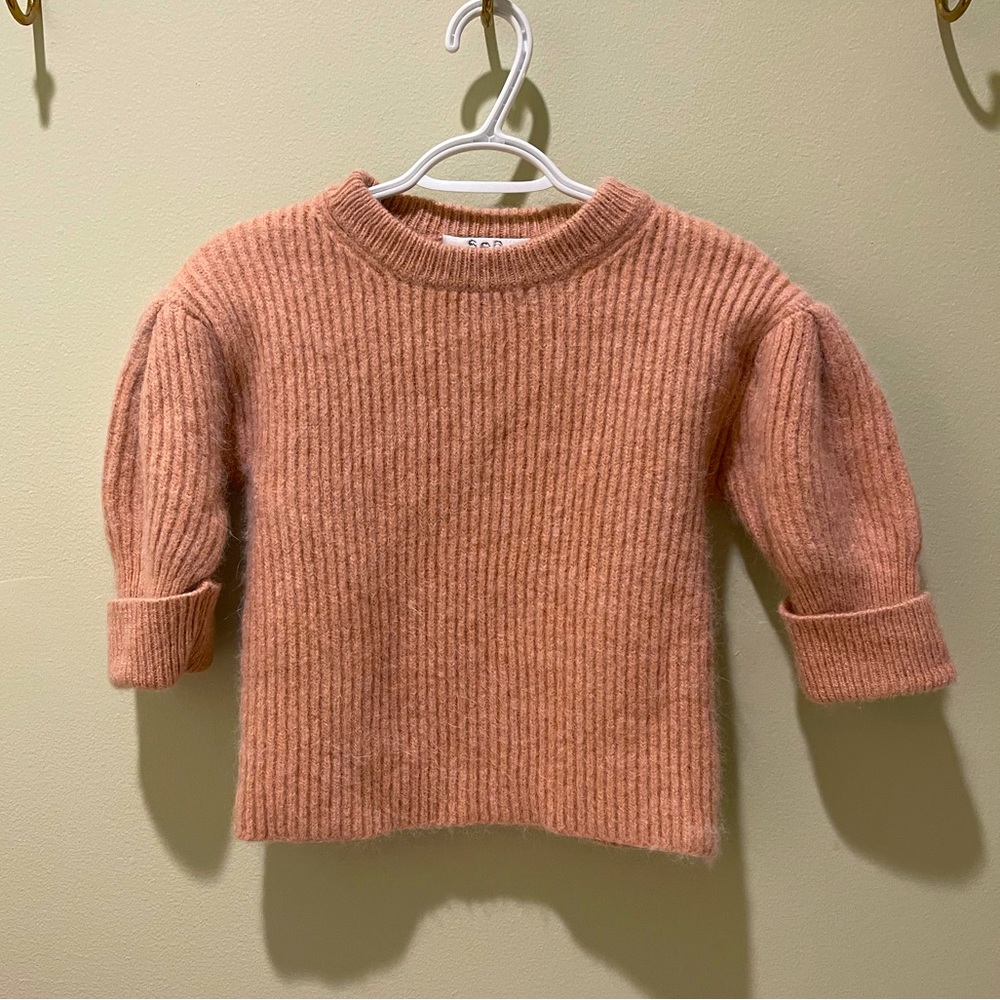 Sea NY. Wool and mohair blend short sleeve sweater. Never worn.